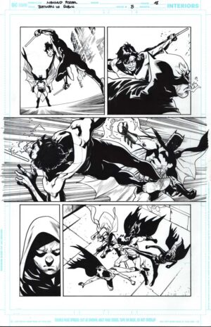 Batman vs. Robin #5 Page 18 by Mahmud Asrar