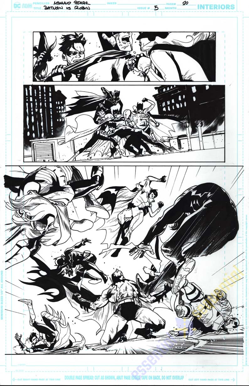 Batman vs. Robin #5 Page 20 by Mahmud Asrar