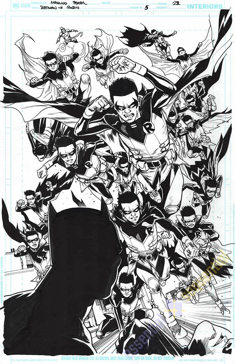 Batman vs. Robin #5 Page 22 by Mahmud Asrar