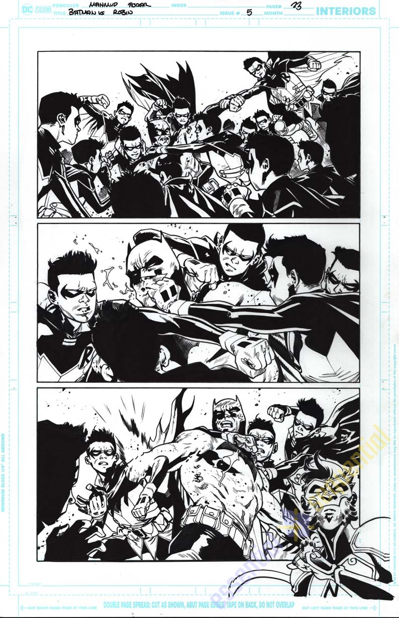 Batman vs. Robin #5 Page 23 by Mahmud Asrar