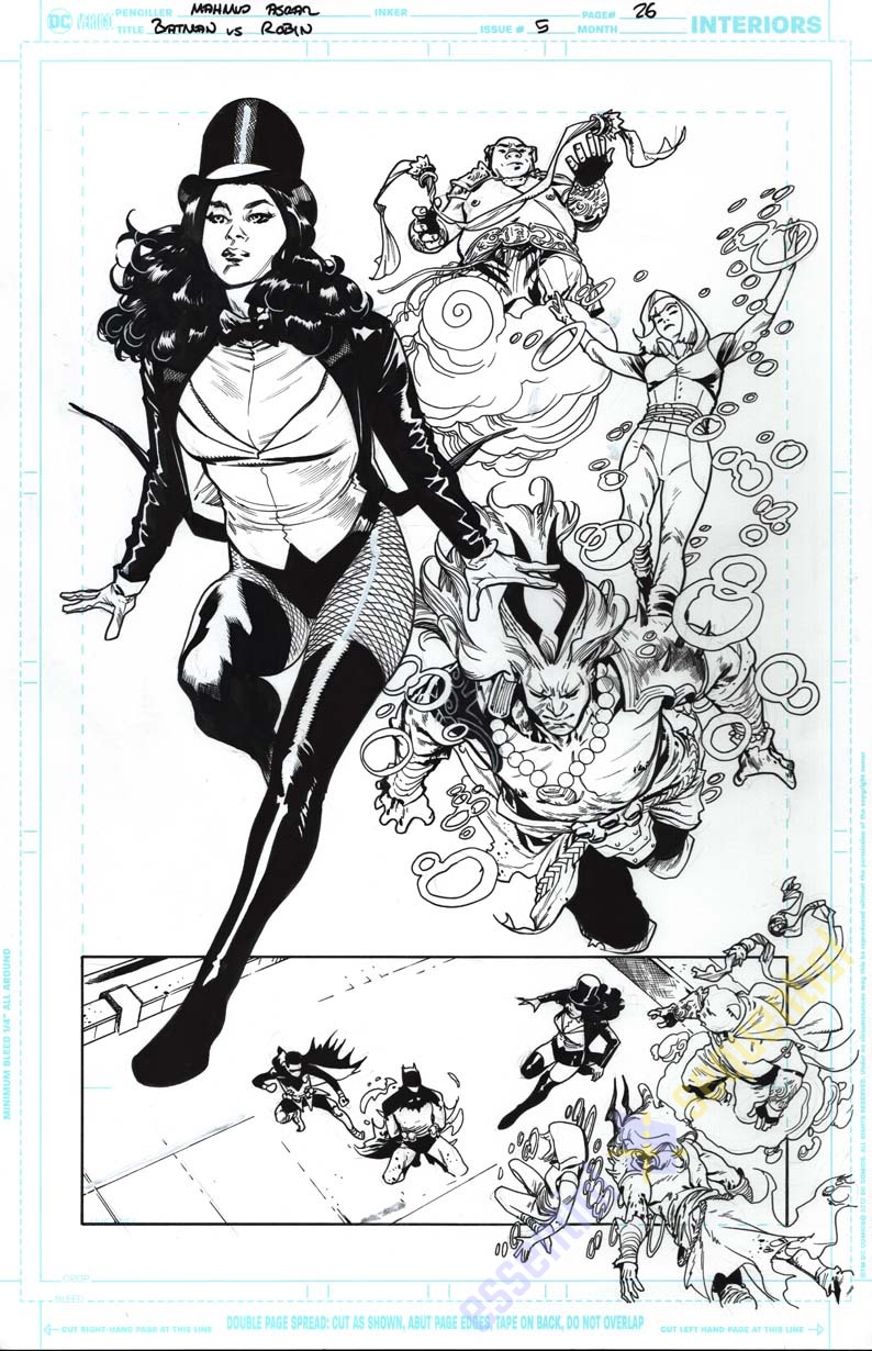 Batman vs. Robin #5 Page 26 by Mahmud Asrar