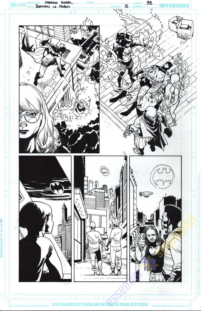 Batman vs. Robin #5 Page 33 by Mahmud Asrar
