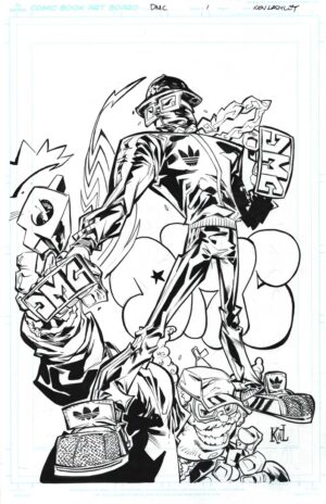 DMC #1 Cover by Ken Lashley