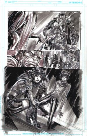 Secret Six page 4 by Ken Lashley