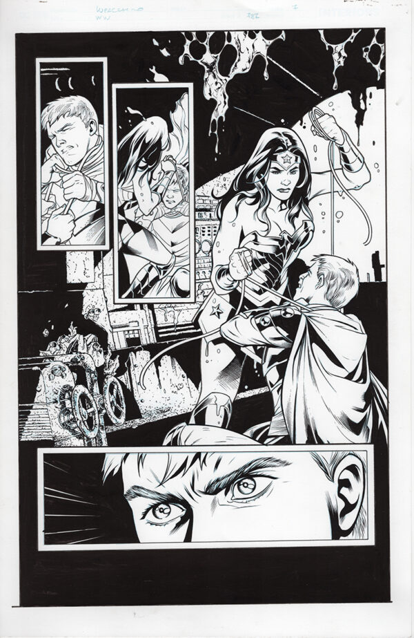 WONDER WOMAN #787 Page 7 by Wade von Grawbadger
