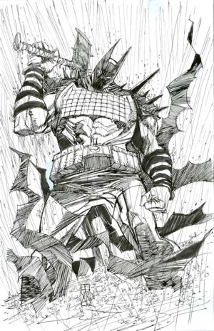 Absolute Batman #12 Cover by Denys Cowan