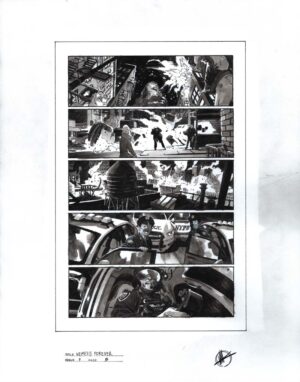 Nemesis Forever #1 Page 5 by Matteo Scalera