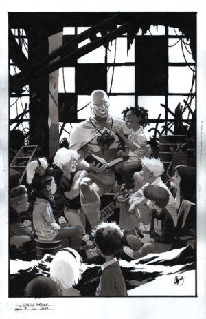 Nemesis Forever #3 Cover by Matteo Scalera