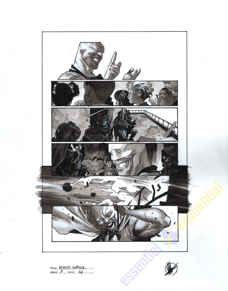 Nemesis Forever #3 Page 14 by Matteo Scalera 1 Nemesis Forever #3 Page 14 by Matteo Scalera