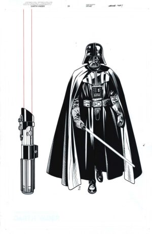 Star Wars: Darth Vader #24 Variant Darth Vader Cover by Chris Sprouse and Karl Story