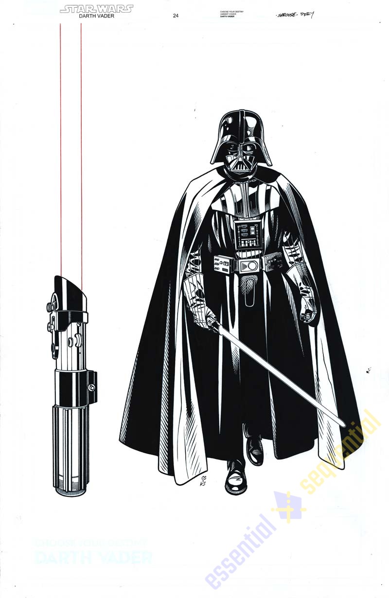 Star Wars: Darth Vader #24 Variant Darth Vader Cover by Chris Sprouse and Karl Story 1 Star Wars: Darth Vader #24 Variant Darth Vader Cover by Chris Sprouse and Karl Story