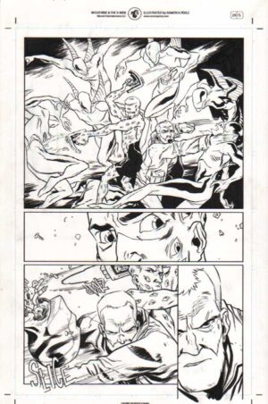 Wolverine & the Xmen #29 p.13 by Ramon Perez
