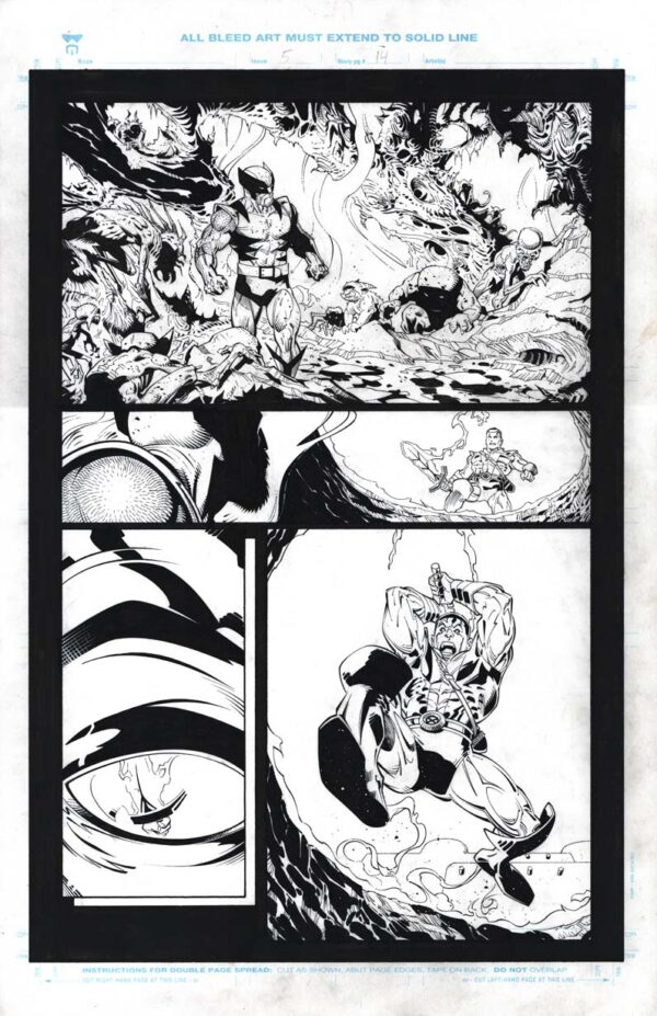 Wolverine: Revenge #5 Page 14 by Tim Townsend and Greg Capullo