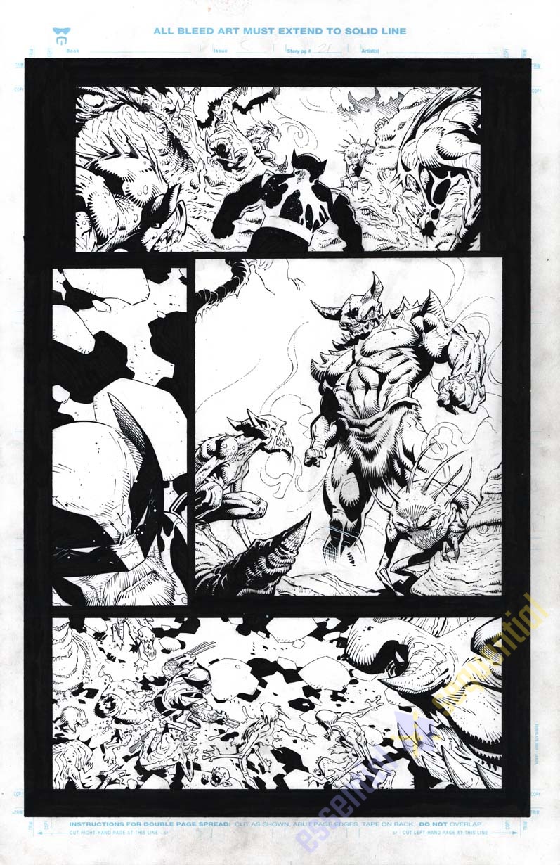 Wolverine: Revenge #5 Page 21 by Tim Townsend and Greg Capullo