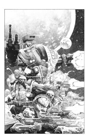 Planet Death #0 Cover by Tomas Giorello