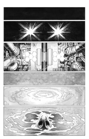 Planet Death #1 p.1 by Tomas Giorello