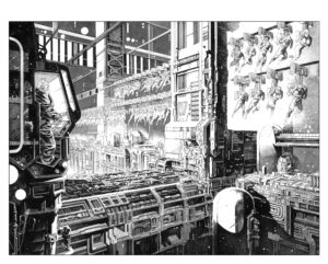 Planet Death #1 p.4 and 5 by Tomas Giorello