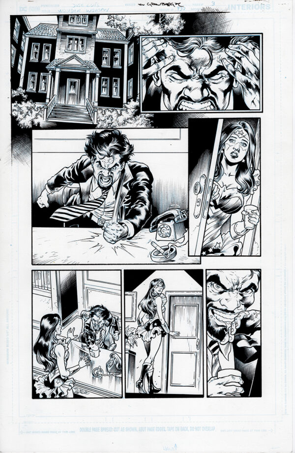 Wonder Woman #790 Page 9 by Wade von Grawbadger