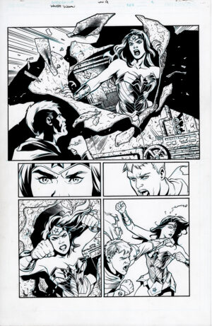 WONDER WOMAN #787 Page 9 by Wade von Grawbadger
