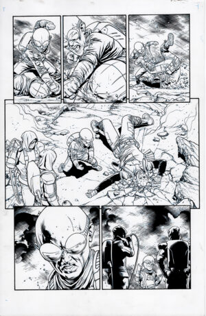 Batman: The Brave and the Bold #8 p.21 by Wade von Grawbadger