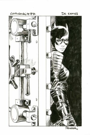 Catwoman #77 by Dan Panosian