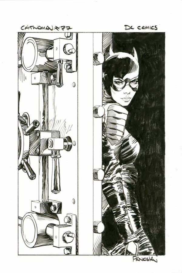 Catwoman #77 by Dan Panosian