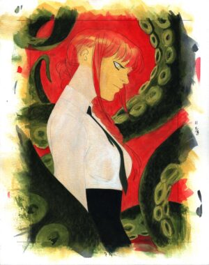 Makima Color Study by Viktor Farro