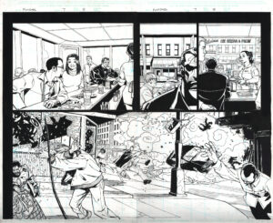 Punisher #7 Page 2 and 3 by Cully Hamner