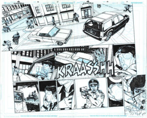 The Question Unblessed (Unreleased) #1 Page 18 and 19 by Cully Hamner