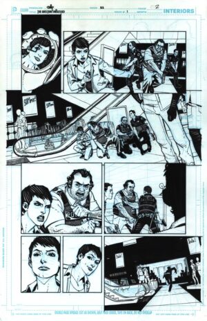 The Question Unblessed (Unreleased) #1 Page 2 by Cully Hamner