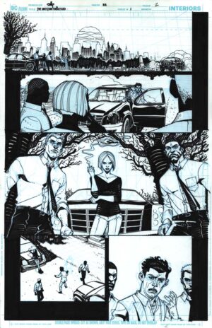 The Question Unblessed (Unreleased) #2 Page 2 by Cully Hamner