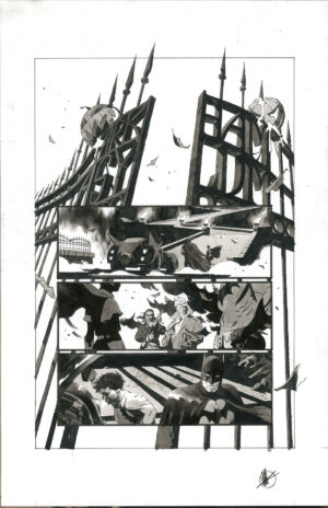 Batman: The Last Halloween #10 Page 01 by Matteo Scalera