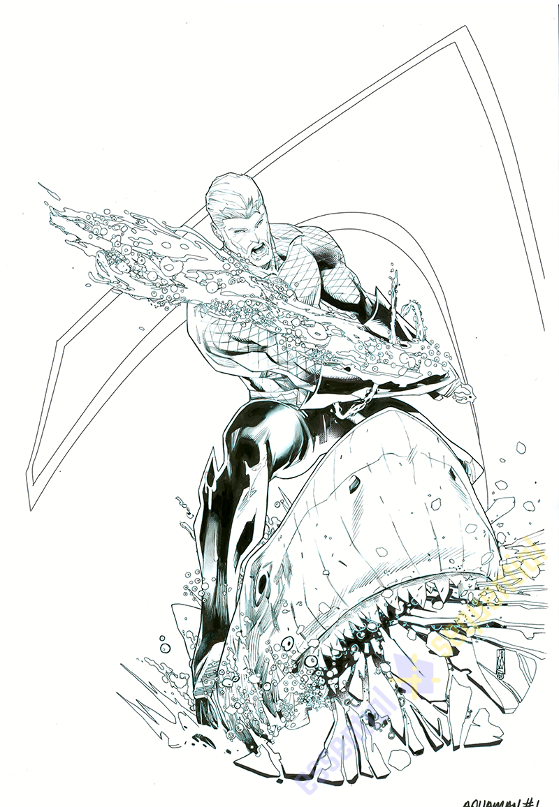 Aquaman #1 Cover by John Timms 1 Aquaman #1 Cover by John Timms