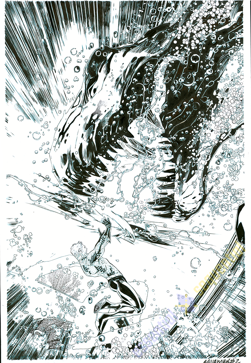Aquaman #2 Cover by John Timms 1 Aquaman #2 Cover by John Timms