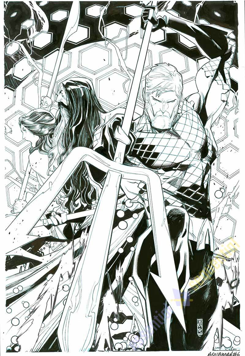 Aquaman #6 Cover by John Timms 1 Aquaman #6 Cover by John Timms