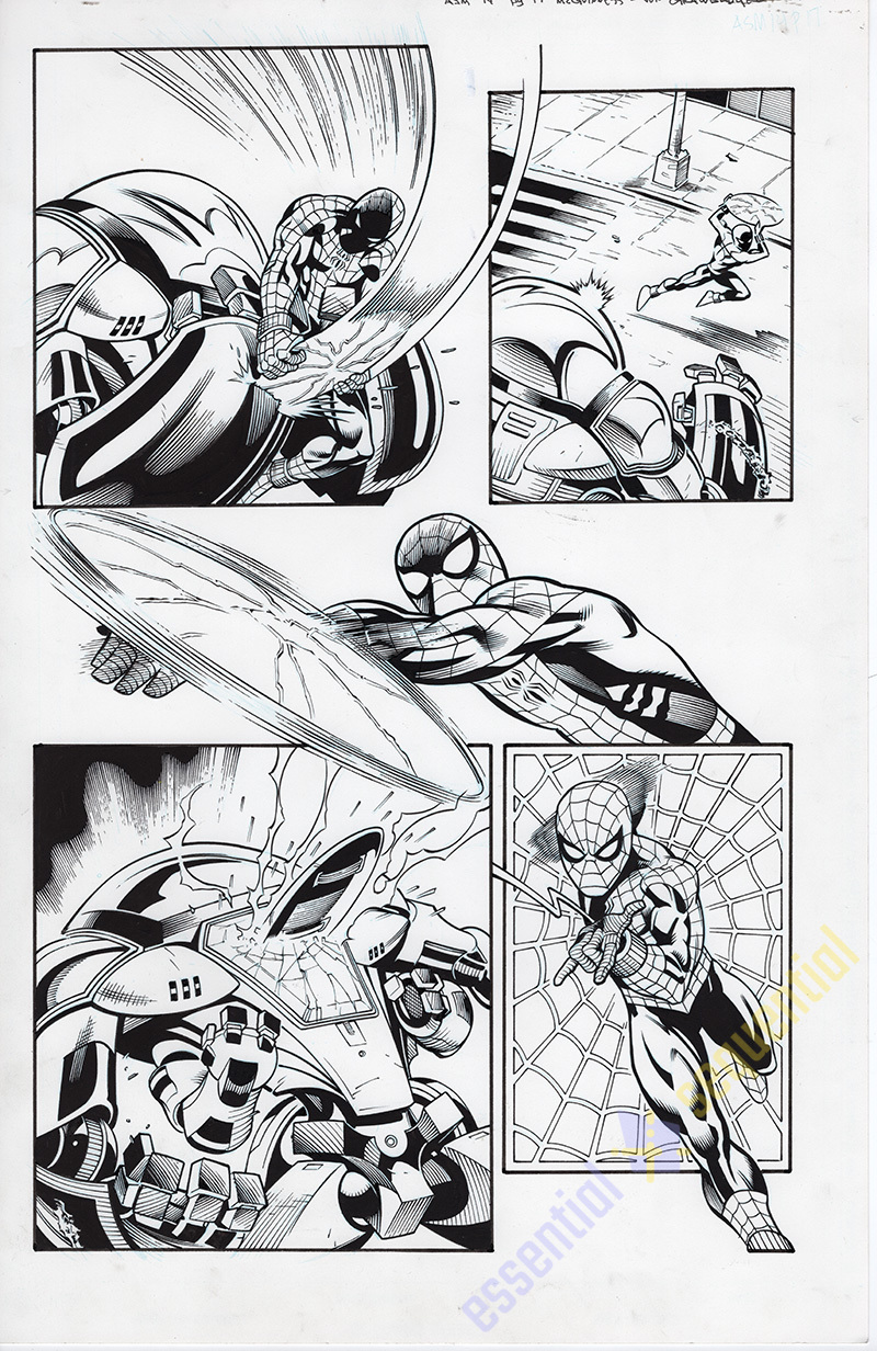 Amazing Spider-Man #14 Page 17 by Ed McGuinness and Wade von Grawbadger 1 Amazing Spider-Man #14 Page 17 by Ed McGuinness and Wade von Grawbadger