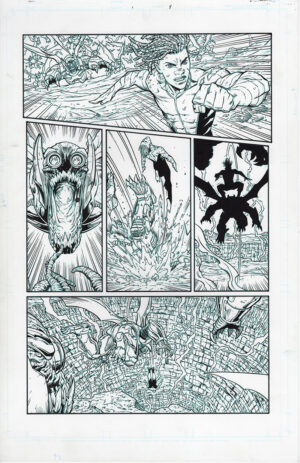 Aquaman: The Becoming #1 page 4 by Diego Olortegui and Wade von Grawbadger