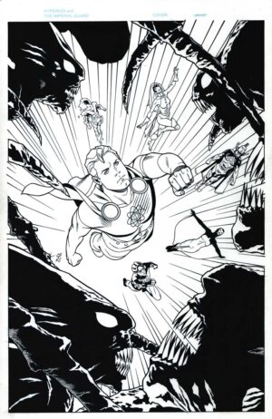 Hyperion and The Imperial Guard #1 Cover by Chris Sprouse and Karl Story