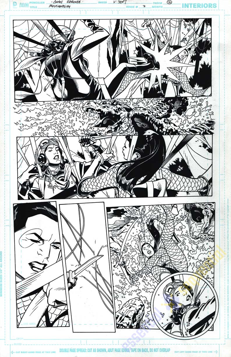 The Multiversity: The Society of Super-Heroes #2 Page 31 by Chris Sprouse and Karl Story 1 The Multiversity: The Society of Super-Heroes #2 Page 31 by Chris Sprouse and Karl Story