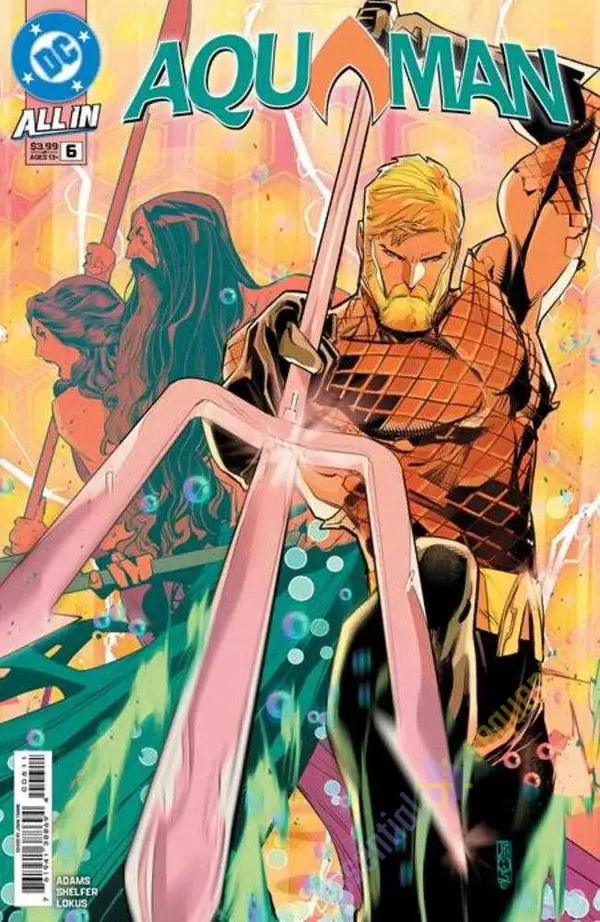 Aquaman #6 Cover by John Timms 2 Aquaman #6 Cover by John Timms - Image 2