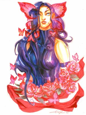 Psylocke by Mindy Lee